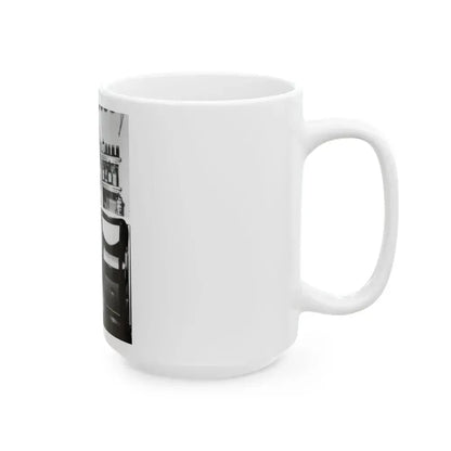 Bettie Page #46 (Vintage Female Icon) White Coffee Mug - Go Mug Yourself