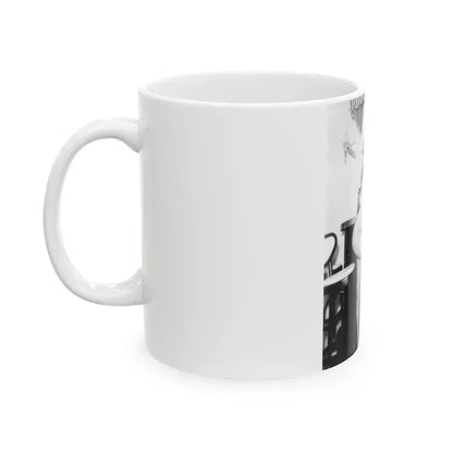 Bettie Page #46 (Vintage Female Icon) White Coffee Mug - Go Mug Yourself