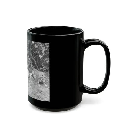 Bettie Page #460 (Vintage Female Icon) Black Coffee Mug - Go Mug Yourself