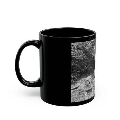 Bettie Page #460 (Vintage Female Icon) Black Coffee Mug - Go Mug Yourself