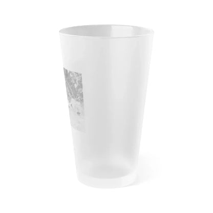 Bettie Page #460 (Vintage Female Icon) Frosted Pint Glass 16oz - Go Mug Yourself