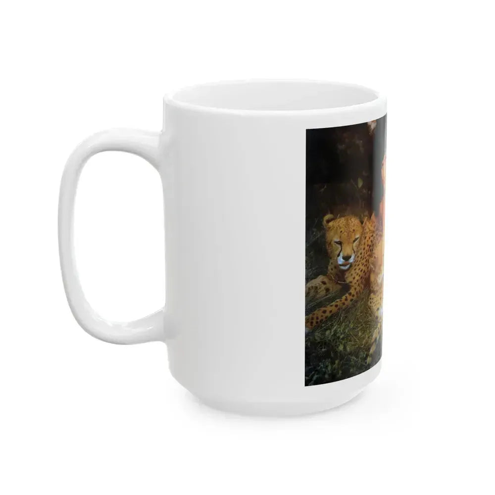 Bettie Page #461 (Vintage Female Icon) White Coffee Mug - Go Mug Yourself