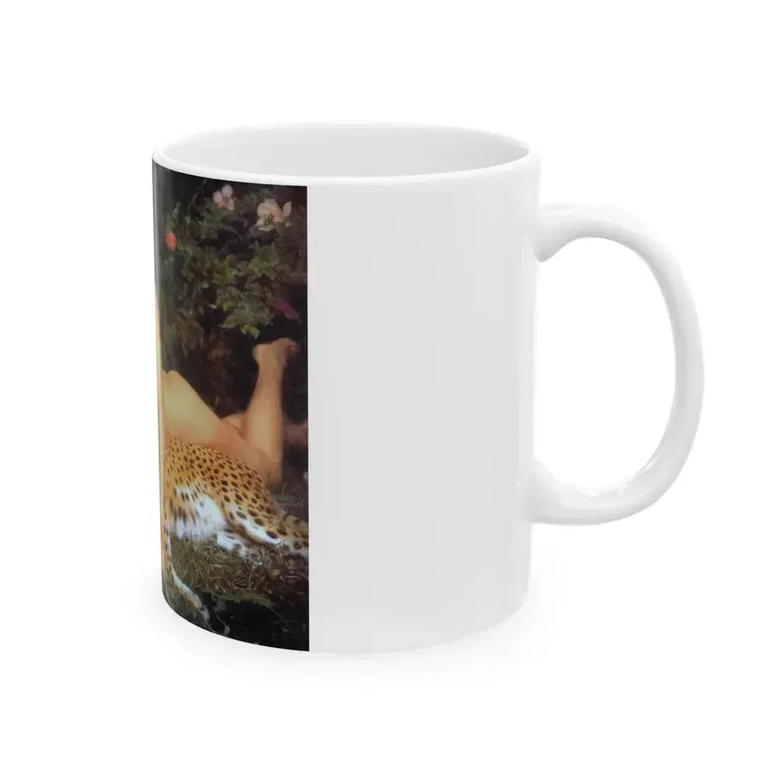 Bettie Page #461 (Vintage Female Icon) White Coffee Mug - Go Mug Yourself