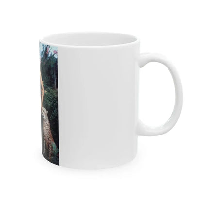 Bettie Page #462 (Vintage Female Icon) White Coffee Mug - Go Mug Yourself
