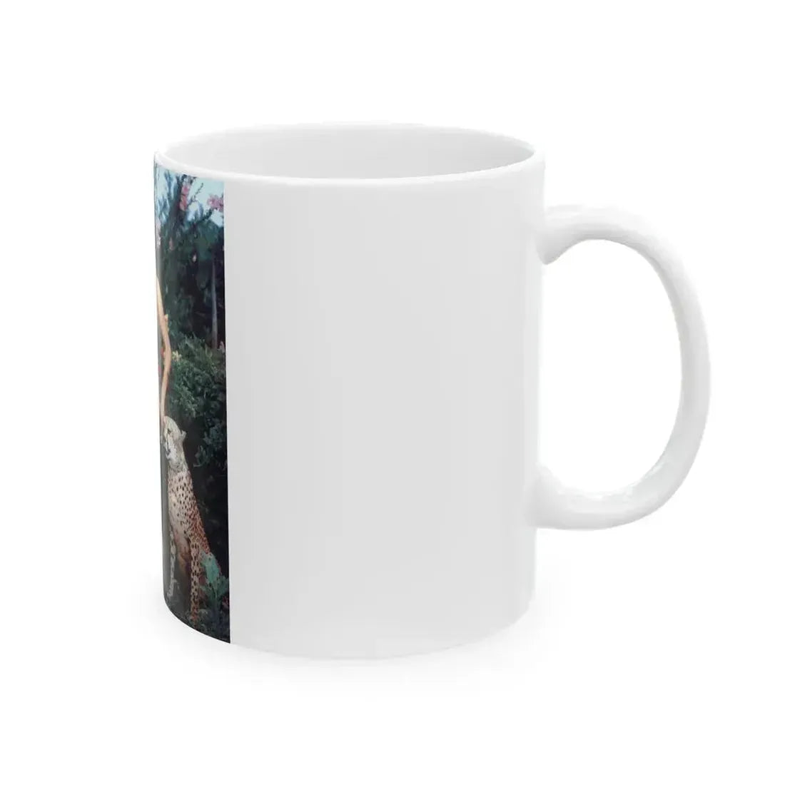 Bettie Page #462 (Vintage Female Icon) White Coffee Mug - Go Mug Yourself