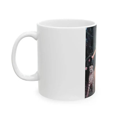 Bettie Page #462 (Vintage Female Icon) White Coffee Mug - Go Mug Yourself