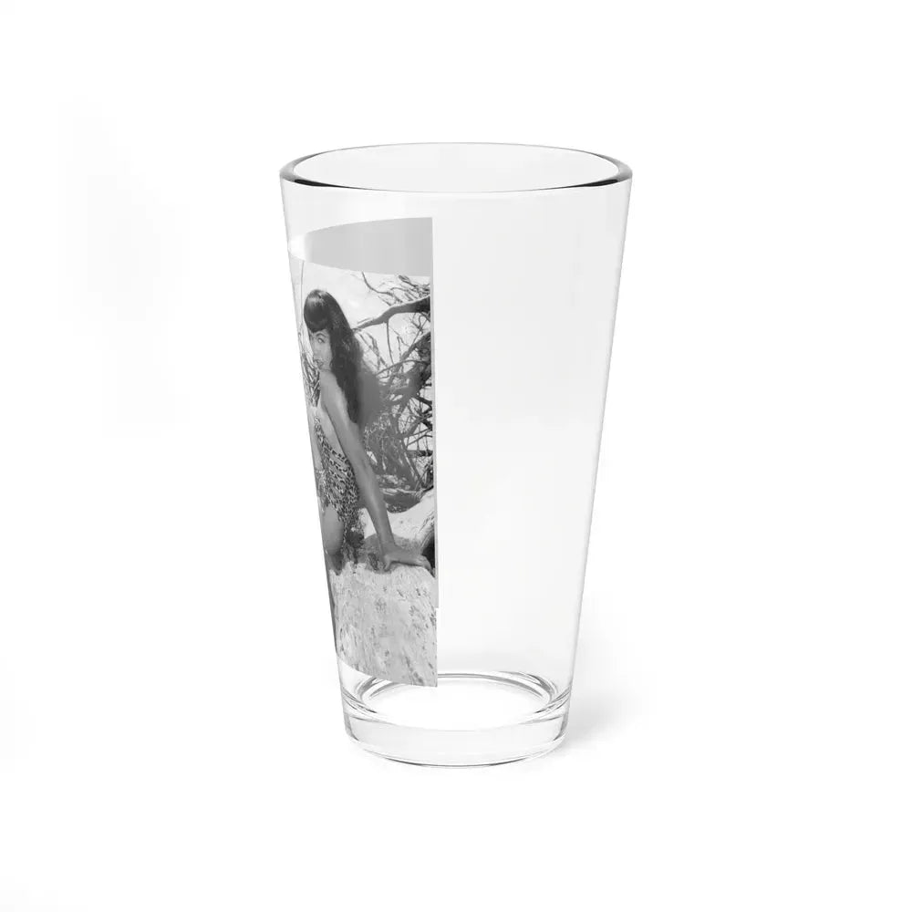 Bettie Page #464 (Vintage Female Icon) Pint Glass 16oz - Go Mug Yourself