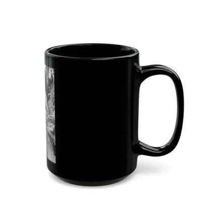 Bettie Page #465 (Vintage Female Icon) Black Coffee Mug - Go Mug Yourself