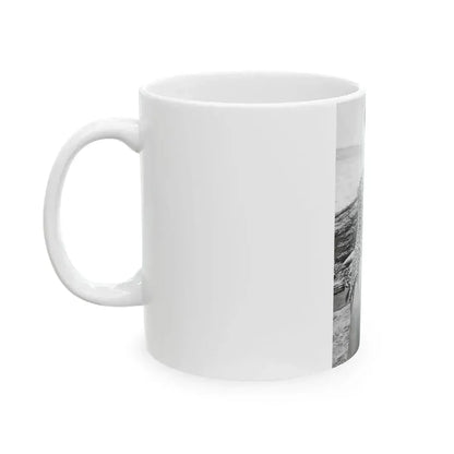 Bettie Page #465 (Vintage Female Icon) White Coffee Mug - Go Mug Yourself