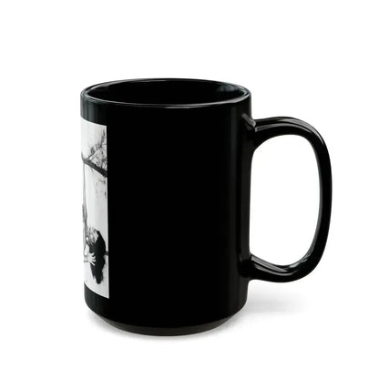 Bettie Page #466 (Vintage Female Icon) Black Coffee Mug - Go Mug Yourself