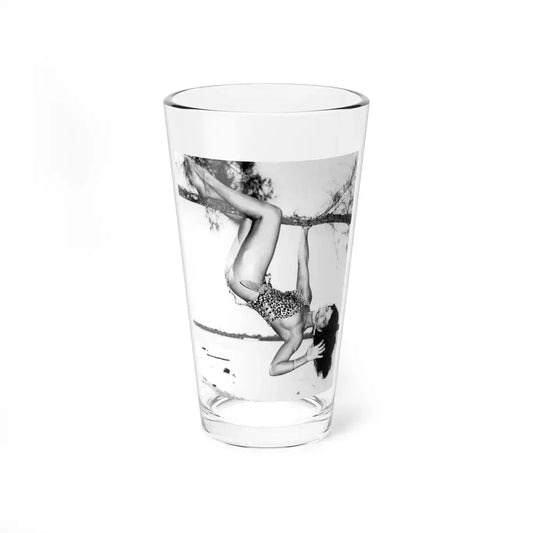 Bettie Page #466 (Vintage Female Icon) Pint Glass 16oz 16oz - Go Mug Yourself