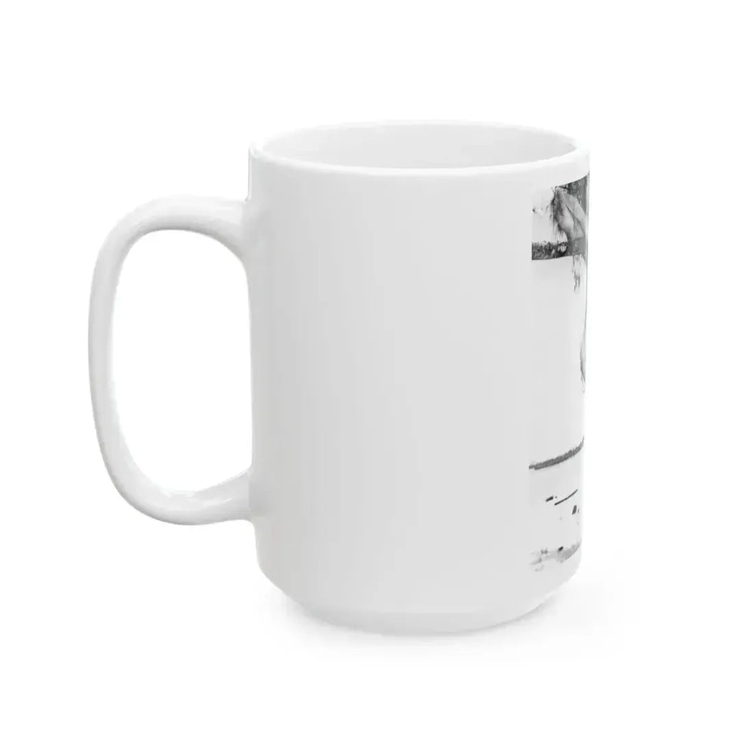 Bettie Page #466 (Vintage Female Icon) White Coffee Mug - Go Mug Yourself