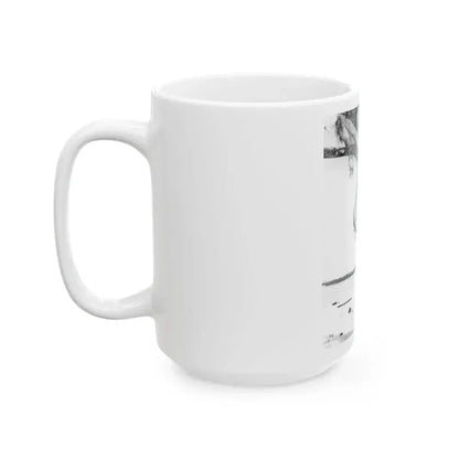 Bettie Page #466 (Vintage Female Icon) White Coffee Mug - Go Mug Yourself