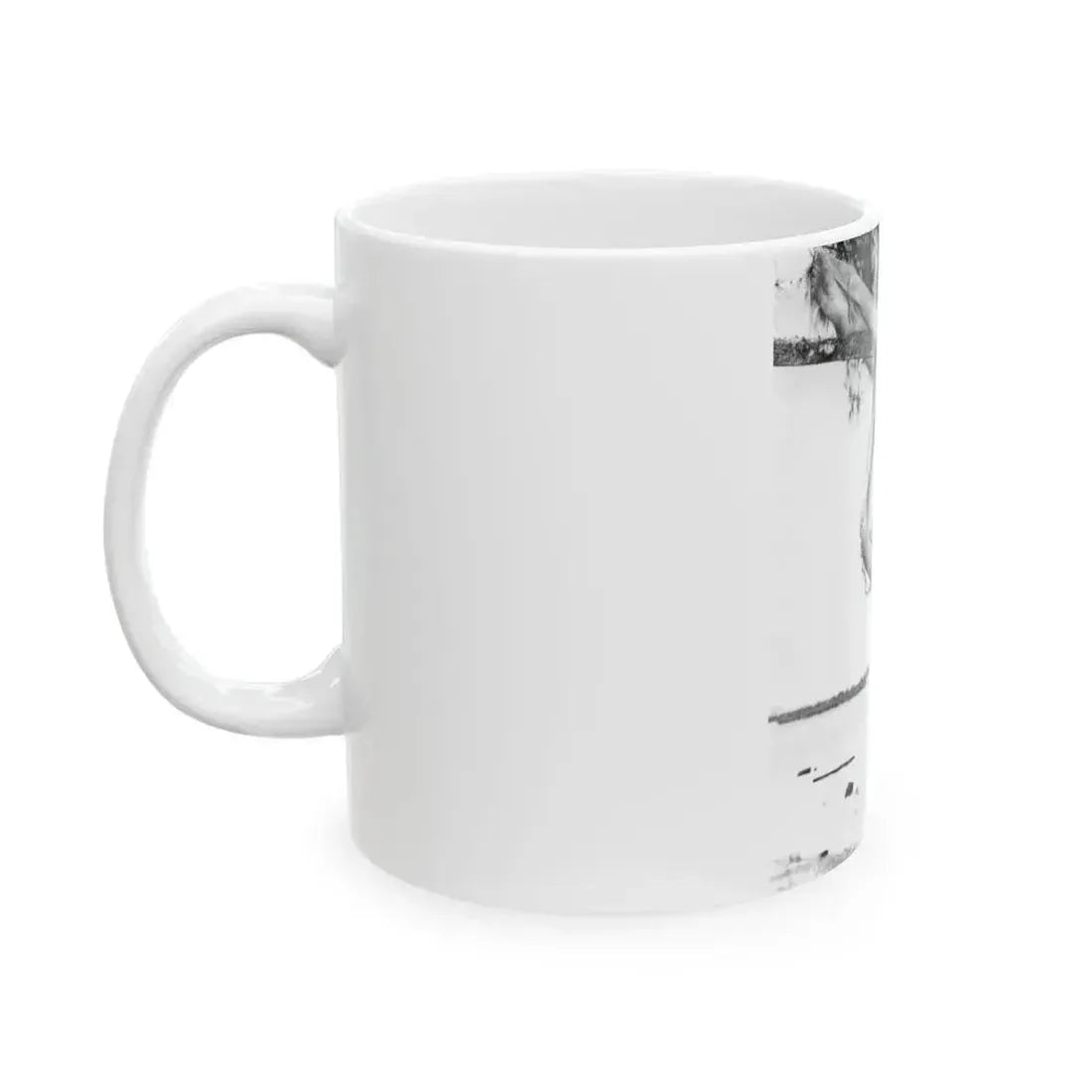 Bettie Page #466 (Vintage Female Icon) White Coffee Mug - Go Mug Yourself