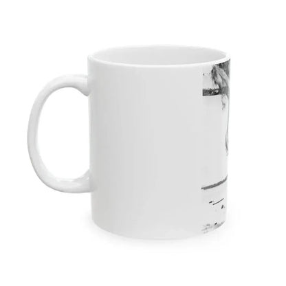 Bettie Page #466 (Vintage Female Icon) White Coffee Mug - Go Mug Yourself