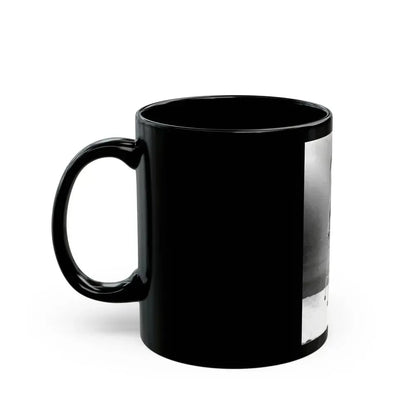 Bettie Page #467 (Vintage Female Icon) Black Coffee Mug - Go Mug Yourself