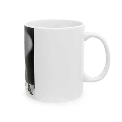 Bettie Page #467 (Vintage Female Icon) White Coffee Mug - Go Mug Yourself