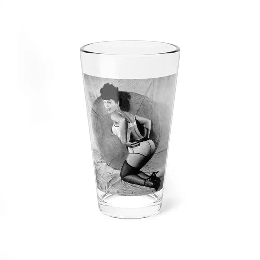 Bettie Page #468 (Vintage Female Icon) Pint Glass 16oz 16oz - Go Mug Yourself