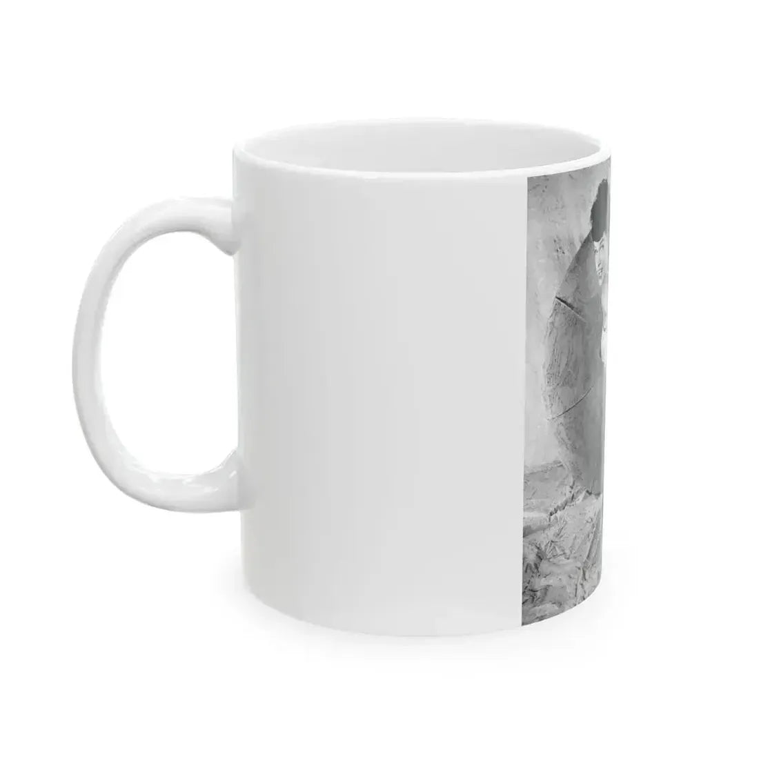 Bettie Page #468 (Vintage Female Icon) White Coffee Mug - Go Mug Yourself