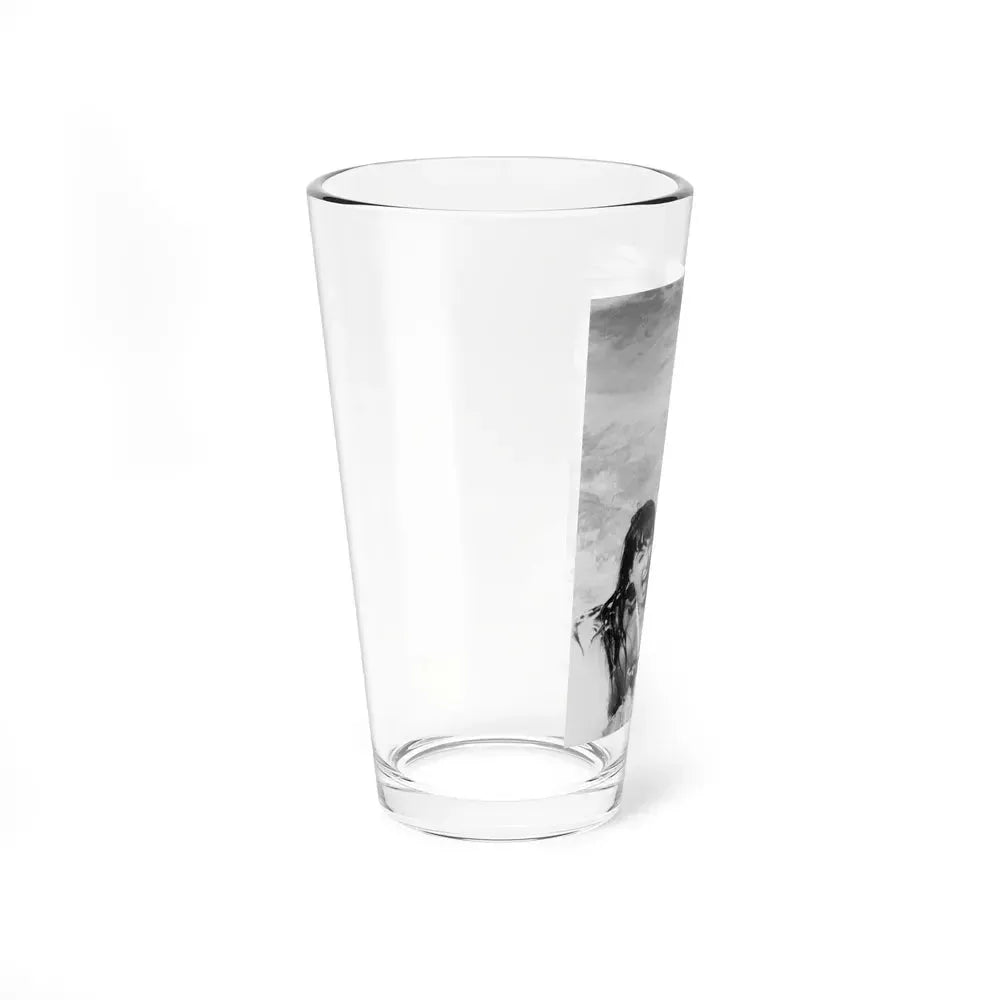 Bettie Page #469 (Vintage Female Icon) Pint Glass 16oz - Go Mug Yourself