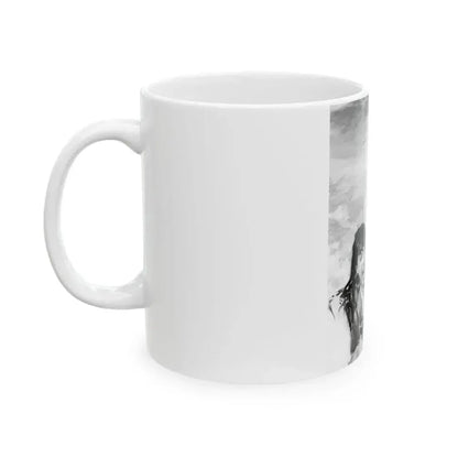 Bettie Page #469 (Vintage Female Icon) White Coffee Mug - Go Mug Yourself