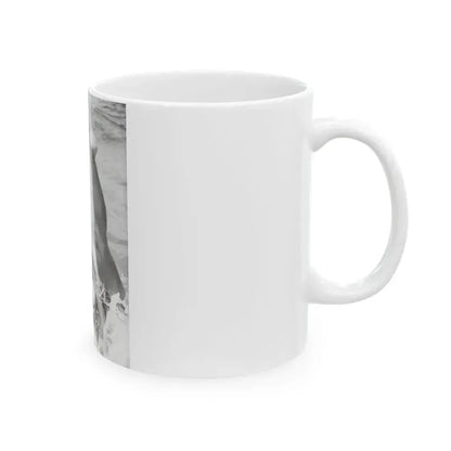 Bettie Page #469 (Vintage Female Icon) White Coffee Mug - Go Mug Yourself