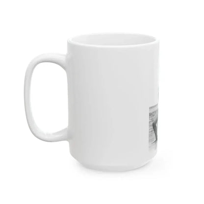 Bettie Page #470 (Vintage Female Icon) White Coffee Mug - Go Mug Yourself