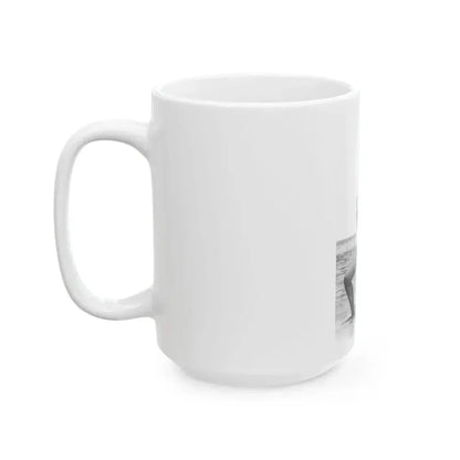 Bettie Page #470 (Vintage Female Icon) White Coffee Mug - Go Mug Yourself