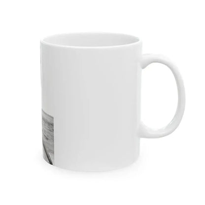 Bettie Page #470 (Vintage Female Icon) White Coffee Mug - Go Mug Yourself