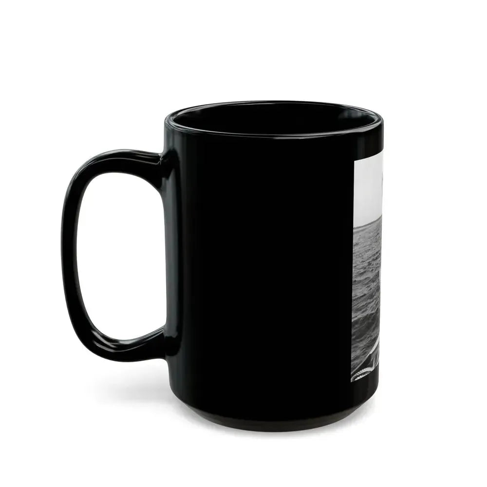 Bettie Page #471 (Vintage Female Icon) Black Coffee Mug - Go Mug Yourself