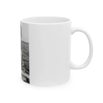 Bettie Page #471 (Vintage Female Icon) White Coffee Mug - Go Mug Yourself