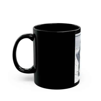 Bettie Page #472 (Vintage Female Icon) Black Coffee Mug - Go Mug Yourself