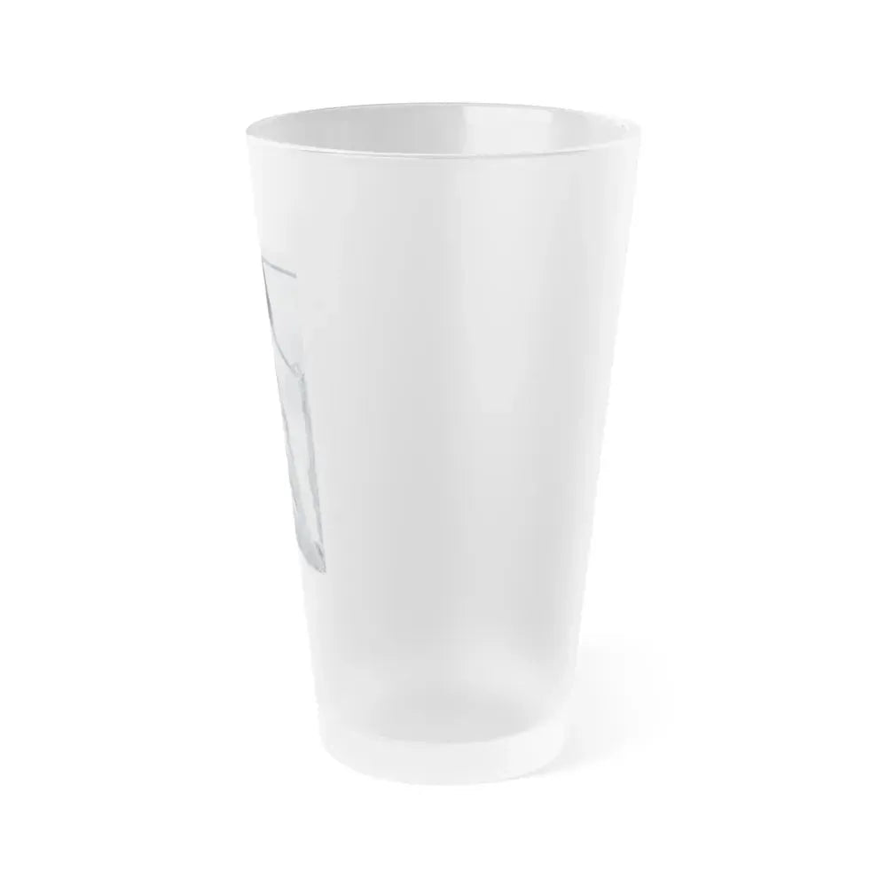 Bettie Page #472 (Vintage Female Icon) Frosted Pint Glass 16oz - Go Mug Yourself