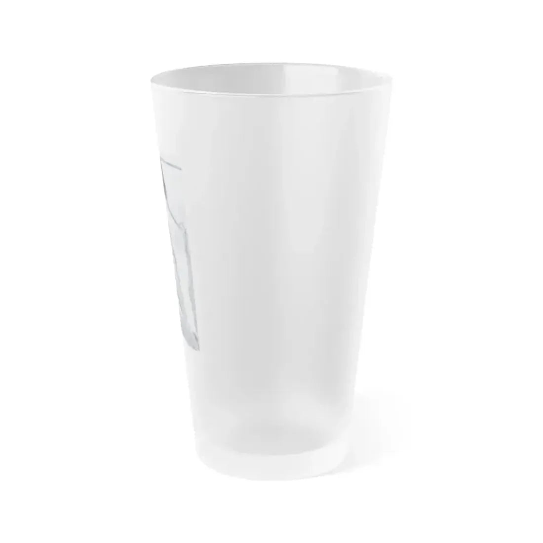 Bettie Page #472 (Vintage Female Icon) Frosted Pint Glass 16oz - Go Mug Yourself