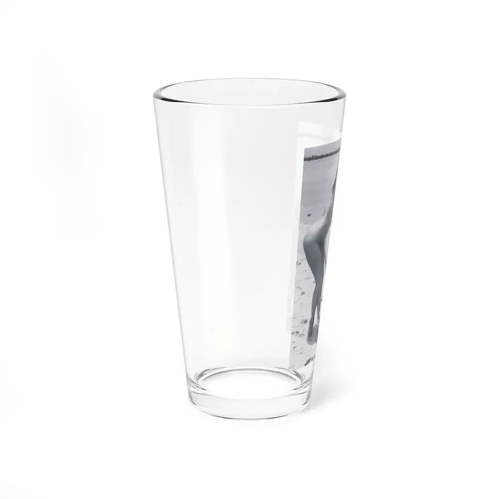 Bettie Page #472 (Vintage Female Icon) Pint Glass 16oz - Go Mug Yourself