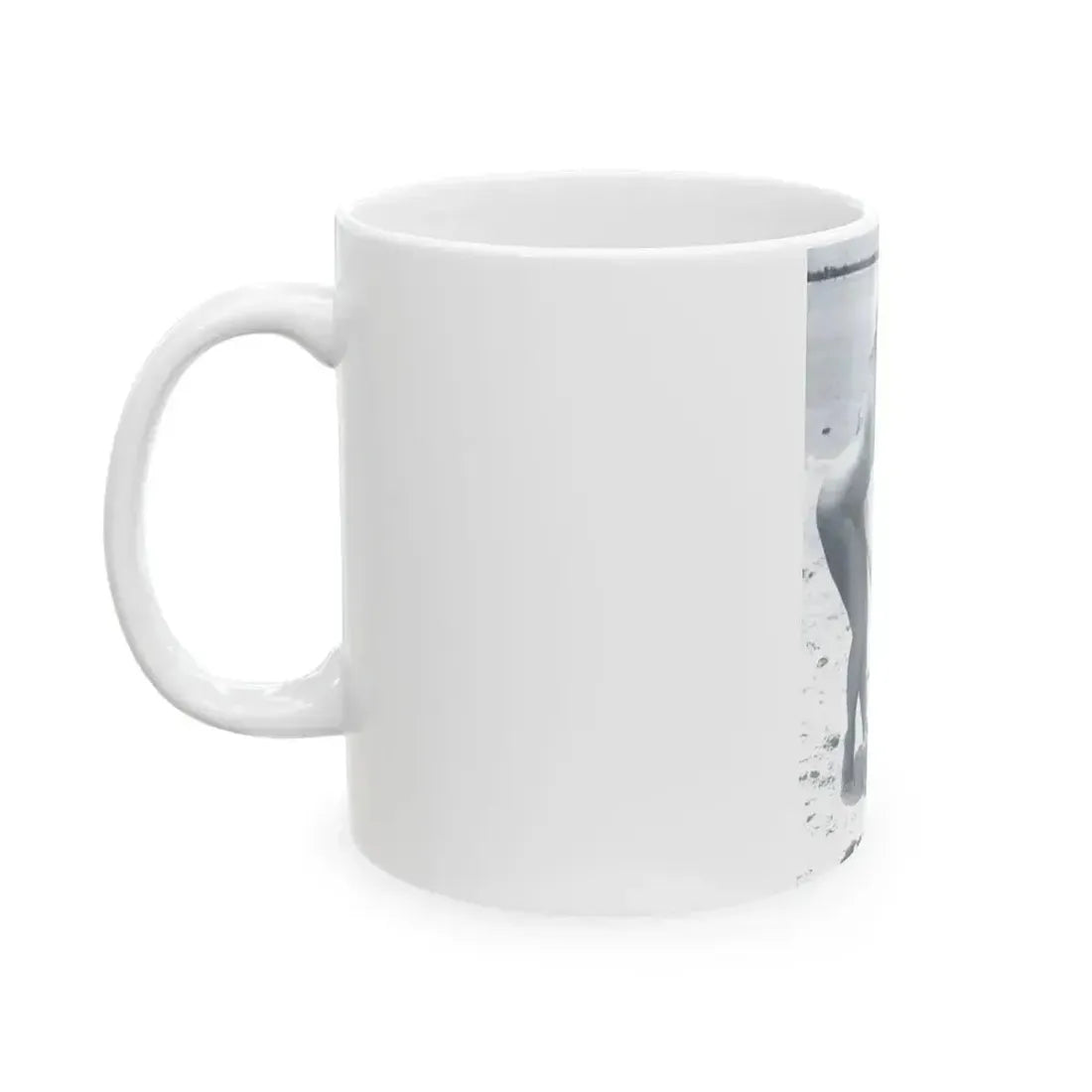 Bettie Page #472 (Vintage Female Icon) White Coffee Mug - Go Mug Yourself