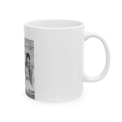 Bettie Page #474 (Vintage Female Icon) White Coffee Mug - Go Mug Yourself