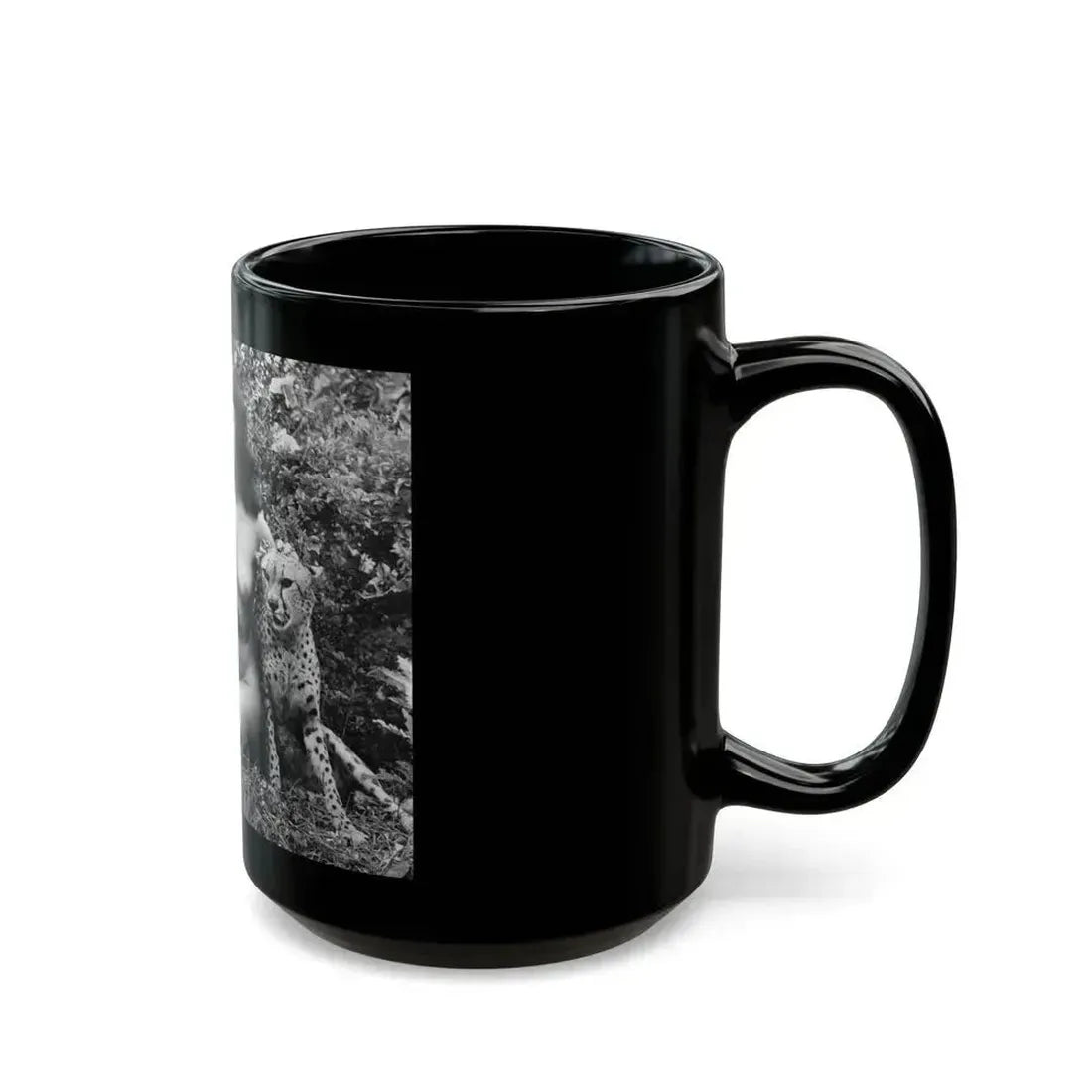 Bettie Page #475 (Vintage Female Icon) Black Coffee Mug - Go Mug Yourself