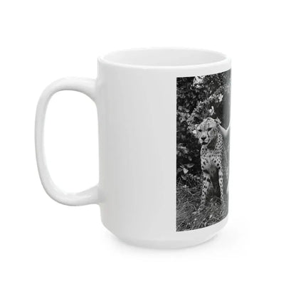 Bettie Page #475 (Vintage Female Icon) White Coffee Mug - Go Mug Yourself