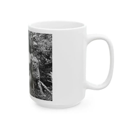 Bettie Page #475 (Vintage Female Icon) White Coffee Mug - Go Mug Yourself