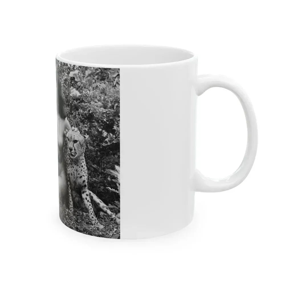 Bettie Page #475 (Vintage Female Icon) White Coffee Mug - Go Mug Yourself