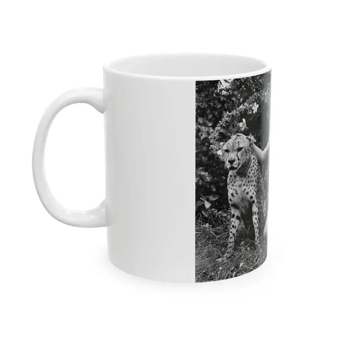 Bettie Page #475 (Vintage Female Icon) White Coffee Mug - Go Mug Yourself