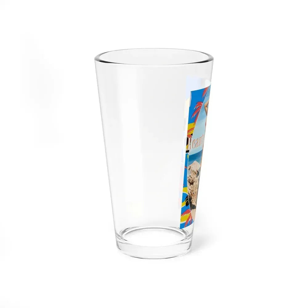 Bettie Page #477 (Vintage Female Icon) Pint Glass 16oz - Go Mug Yourself