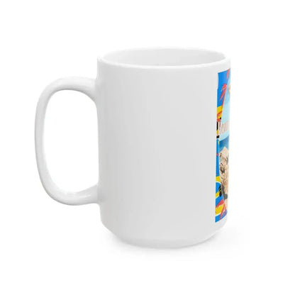 Bettie Page #477 (Vintage Female Icon) White Coffee Mug - Go Mug Yourself