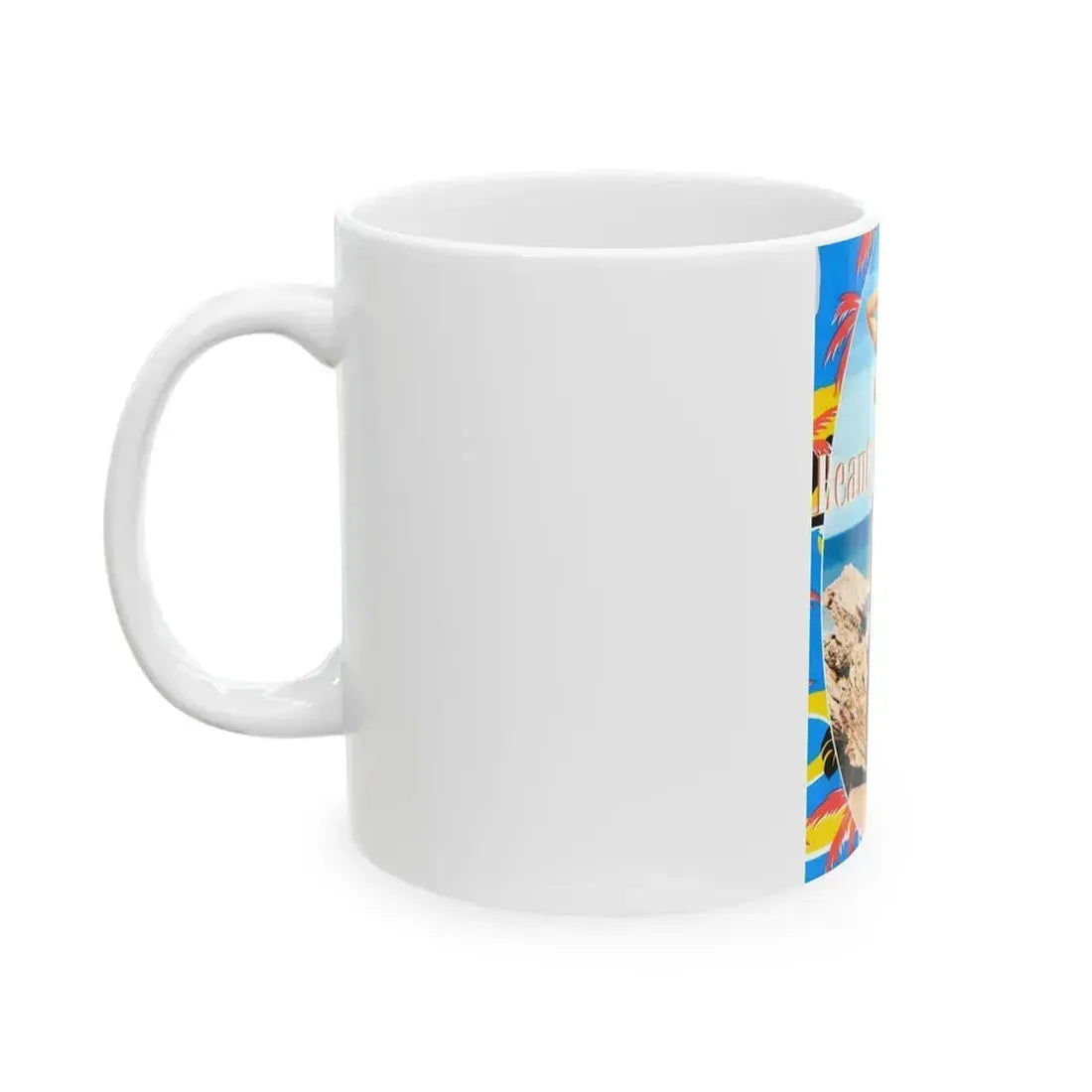 Bettie Page #477 (Vintage Female Icon) White Coffee Mug - Go Mug Yourself