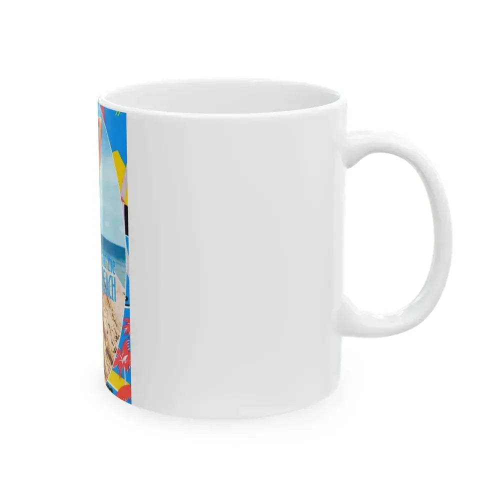 Bettie Page #477 (Vintage Female Icon) White Coffee Mug - Go Mug Yourself