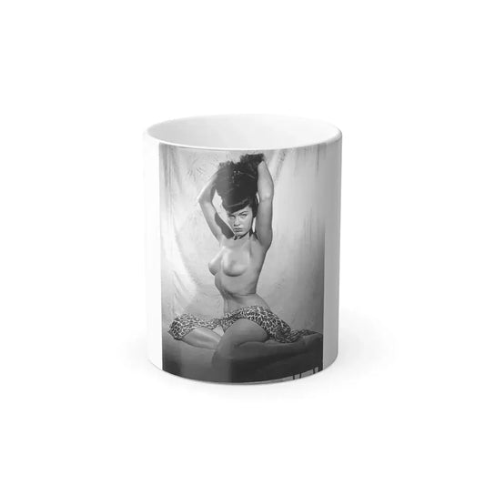 Bettie Page #478 (Vintage Female Icon) Color Changing Mug 11oz 11oz - Go Mug Yourself