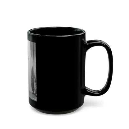 Bettie Page #49 (Vintage Female Icon) Black Coffee Mug - Go Mug Yourself
