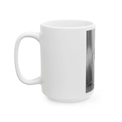 Bettie Page #49 (Vintage Female Icon) White Coffee Mug - Go Mug Yourself