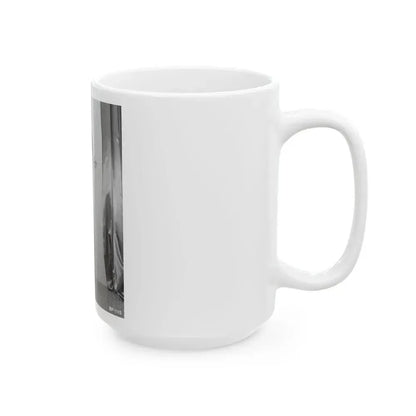 Bettie Page #49 (Vintage Female Icon) White Coffee Mug - Go Mug Yourself